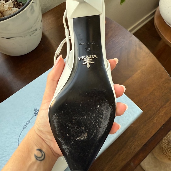 PRADA slingback pumps size 38 - Picture 6 of 10
